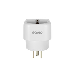 Savio AP-03 adaptador e inversor de corriente Blanco