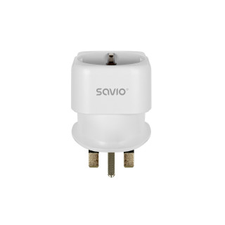Savio AP-04 adaptador e inversor de corriente Blanco