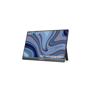 ARZOPA Z1FC 16.1'' 144Hz Monitor Portátil Gaming Monitor Ultra Delgado Segunda Pantalla Externa para...