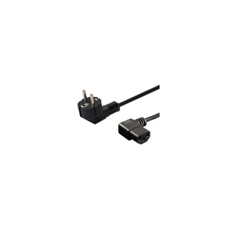 Savio CL-115 cable de transmisión Negro 1,2 m IEC C13