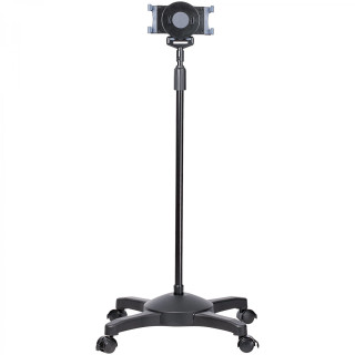 StarTech.com Base Soporte Móvil con Ruedas Bloqueables para Tablet - Atril de Altura Ajustable para Tablets de 7 a 11...