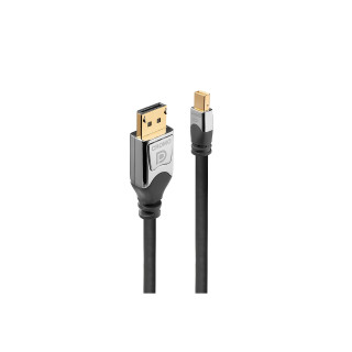 Lindy 36310 cable DisplayPort 0,5 m Mini DisplayPort Gris