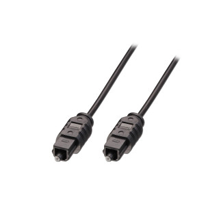 Lindy 35211 cable de audio 1 m TosLink Negro
