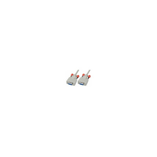 Lindy 3m Null modem cable cable de red Blanco