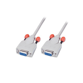 Lindy 31573 cable de serie Blanco 2 m Sub-D