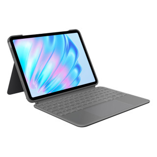 Logitech Combo Touch, iPad Air 11 in (M2), iPad Air (4.ª y 5.ª Gen. - 2020, 2022), Funda con Teclado - Teclado...