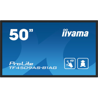 iiyama TF5039AS-B1AG pantalla de señalización Pantalla plana para señalización digital 125,7 cm (49.5") LED 500 cd / m²