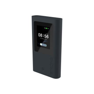 Strong 5GMIFIAX1800 router inalámbrico Doble banda (2,4 GHz / 5 GHz) 5G Negro
