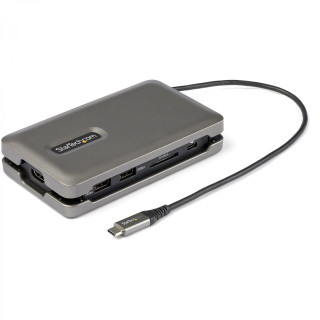 StarTech.com Adaptador Multipuertos USB-C - USB Tipo C a HDMI 2.0 4K a 60Hz - Hub Ladrón USB de 2 Puertos de 10Gbps -...