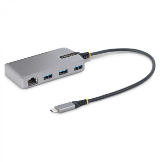 StarTech.com Hub USB-C de 3 Puertos USBA - USB 3.0 de 5Gbps - Alimentado por el Bus - Concentrador USB-C de 3 Puertos...