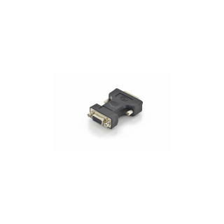 Digitus cable gender changer DVI-I (24+5) HD DSUB (15-pin) Negro