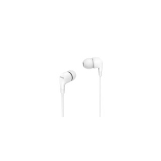 Philips TAE1105WT/00 auricular y casco Auriculares Alámbrico Dentro de oído Música Blanco