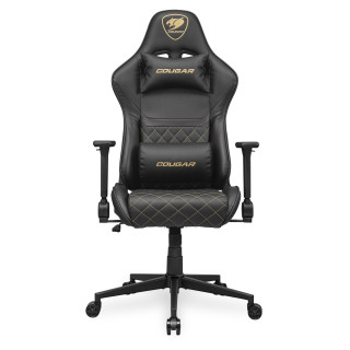 COUGAR Gaming ARMOR ONE V2 Silla para videojuegos universal Asiento acolchado Negro, Oro