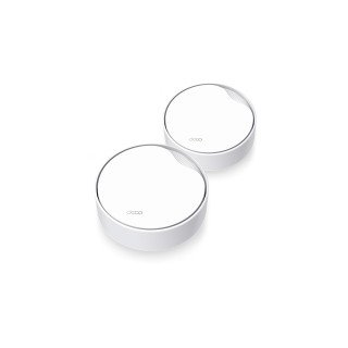 TP-Link DECO X50-POE(2-PACK) sistema Wi-Fi Mesh (Wi-Fi en malla) Doble banda (2,4 GHz / 5 GHz) Wi-Fi 6 (802.11ax)...