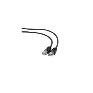 LATIGUILLO GEMBIRD CAT 5E UTP 3METROS NEGRO PP12-3M/BK