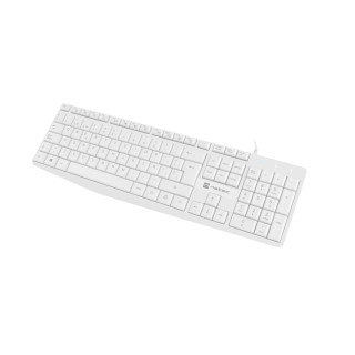 NATEC NKL-1949 teclado USB QWERTY Español Blanco