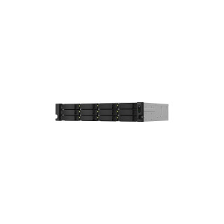QNAP TS-1264U-RP NAS Bastidor (2U) Ethernet Aluminio, Negro