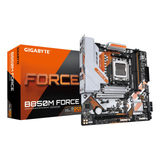 GIGABYTE B850M FORCE Placa Base – Compatible con procesadores AMD Ryzen serie 9000, VRM digital de 8+2+2 fases, hasta...