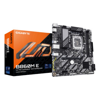 GIGABYTE B860M E Placa Base - Procesadores Intel Core Ultra Series, VRM de 4+1+2 fases, hasta 8800MHz DDR5 (O.C),...
