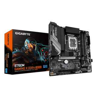 GIGABYTE B760M GAMING X DDR4 GEN5 Placa Base – Compatible con procesadores Intel Core 14ª generación, VRM de 8+1+1...