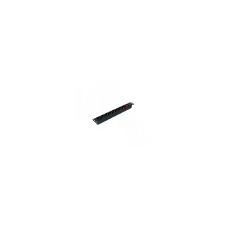 REGLETA PHASAK RACK 8 TOMAS 1U CON INTERRUPTOR PP 1011
