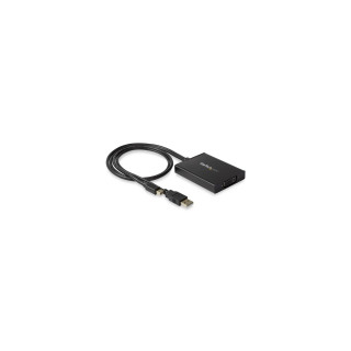 StarTech.com Adaptador Mini DisplayPort a DVI de Enlace Doble - Alimentado por USB - Negro