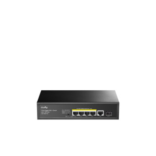 Cudy GS1005PTS1 switch Gigabit Ethernet (10/100/1000) Energía sobre Ethernet (PoE) Negro