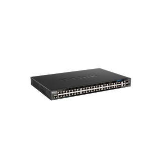 D-Link switch Gestionado L3 10G Ethernet (100/1000/10000) Energía sobre Ethernet (PoE) 1U Negro