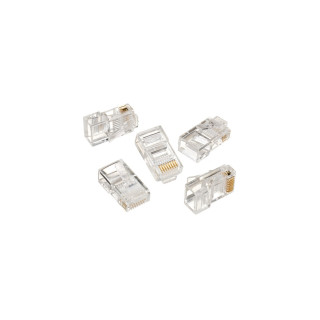 Gembird LC-8P8C-001/50 conector RJ-45 Transparente