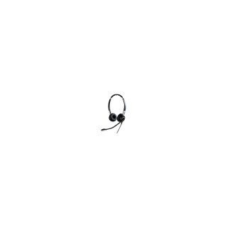 Jabra Biz 2400 II QD Duo NC Auriculares Diadema Negro, Plata