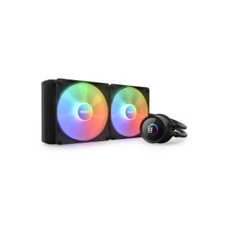 NZXT Kraken 280 RGB Procesador Sistema de refrigeración líquida todo en uno 14 cm Negro 1 pieza(s)