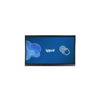 iggual ORCHID 75" Pantalla plana para señalización digital 190,5 cm (75") LED Wifi 400 cd / m² 4K Ultra HD Negro...