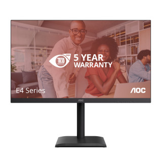 AOC E4 U27E4CV pantalla para PC 68,6 cm (27") 3840 x 2160 Pixeles 4K Ultra HD LED Negro