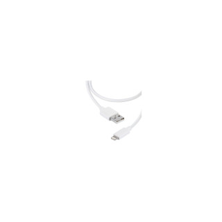 CABLE VIVANCO USB TIPO-A MACHO A LIGHTNING CARGA Y DATOS 0.2M BLANCO 36298