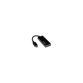 StarTech.com Adaptador Gráfico USB-C a HDMI - Conversor de Vídeo USB 3.1 Type-C a HDMI negro