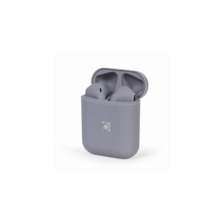 Gembird TWS-SEA-GW auricular y casco Auriculares Inalámbrico Dentro de oído Llamadas/Música MicroUSB Bluetooth Gris