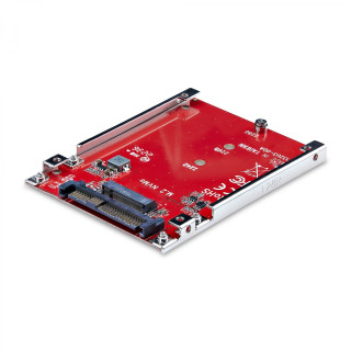 StarTech.com Adaptador M.2 a U.3 para SSDs M.2 NVMe - Conversor Adaptador de Host de Unidad M.2 PCIe a U.3 de 2,5...