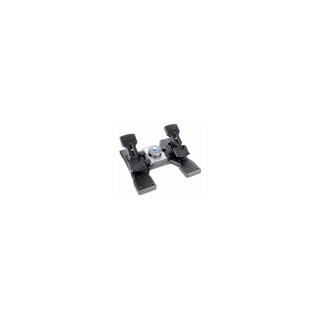 Logitech G Flight Rudder Pedals Negro, Plata USB 2.0 Simulador de Vuelo Analógico/Digital PC