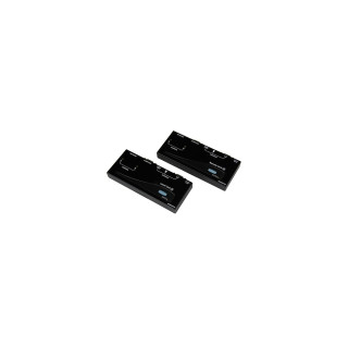 StarTech.com Extensor de Consola KVM por Cat 5 Ethernet (150m) con USB y Vídeo VGA Negro
