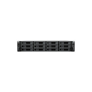 Synology RackStation RS2423RP+II NAS Bastidor (2U) AMD Ryzen V1780B 8 GB DDR4 0 TB DiskStation Manager Negro
