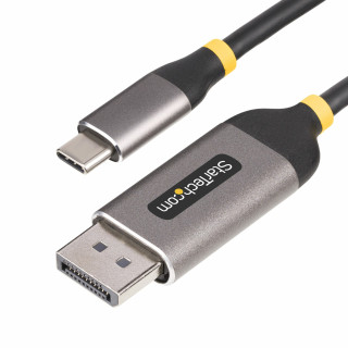 StarTech.com Cable Adaptador de Vídeo USB-C a DisplayPort de 3m -8K 60Hz - 4K 144Hz - HDR10 - Conversor de Vídeo USB...