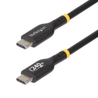 StarTech.com Cable de Carga USB-C de 1m - Cable USB Tipo C - Certificación USB-IF - PD de 240W EPR - Cable USB 2.0...