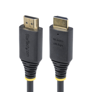 StarTech.com Cable HDMI de Alta Velocidad de 30cm - 4K 60Hz - 144Hz - UHD - HDR10/HDCP 2.2/ARC - 18Gbps - Cable HDMI...