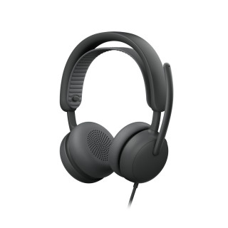 Logitech 981-001618 auricular y casco Auriculares Alámbrico Diadema Llamadas/Música USB Type-C / USB Type-A Grafito