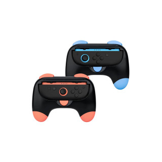 DOBE PACK CONTROLER GRIP CON AGARRE ROJO AZUL NINTENDO SWITCH 2 6972520258633