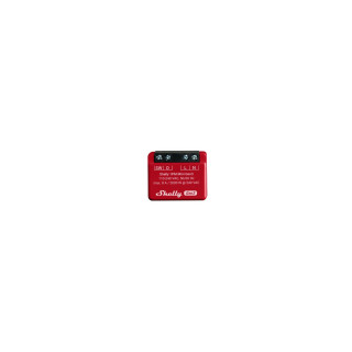 Shelly 1PM Mini Gen3 Interruptor inteligente 1P Rojo