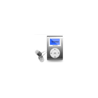 SUNSTECH DEDALO III REPRODUCTOR MP3 PANTALLA 2.79CM FM 20 PRESINTONIAS GRABADORA RADIO VOZ BATERIA CLIP SUJECION GRIS...