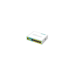 Mikrotik hEX PoE lite router Ethernet rápido Blanco
