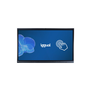 iggual ORCHID 75 Panel plano interactivo 190,5 cm (75") LED Wifi 400 cd / m² 4K Ultra HD Negro Pantalla táctil...