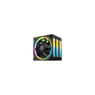 DeepCool FL12R-3 IN 1 Carcasa del ordenador Ventilador 12 cm Negro 3 pieza(s)